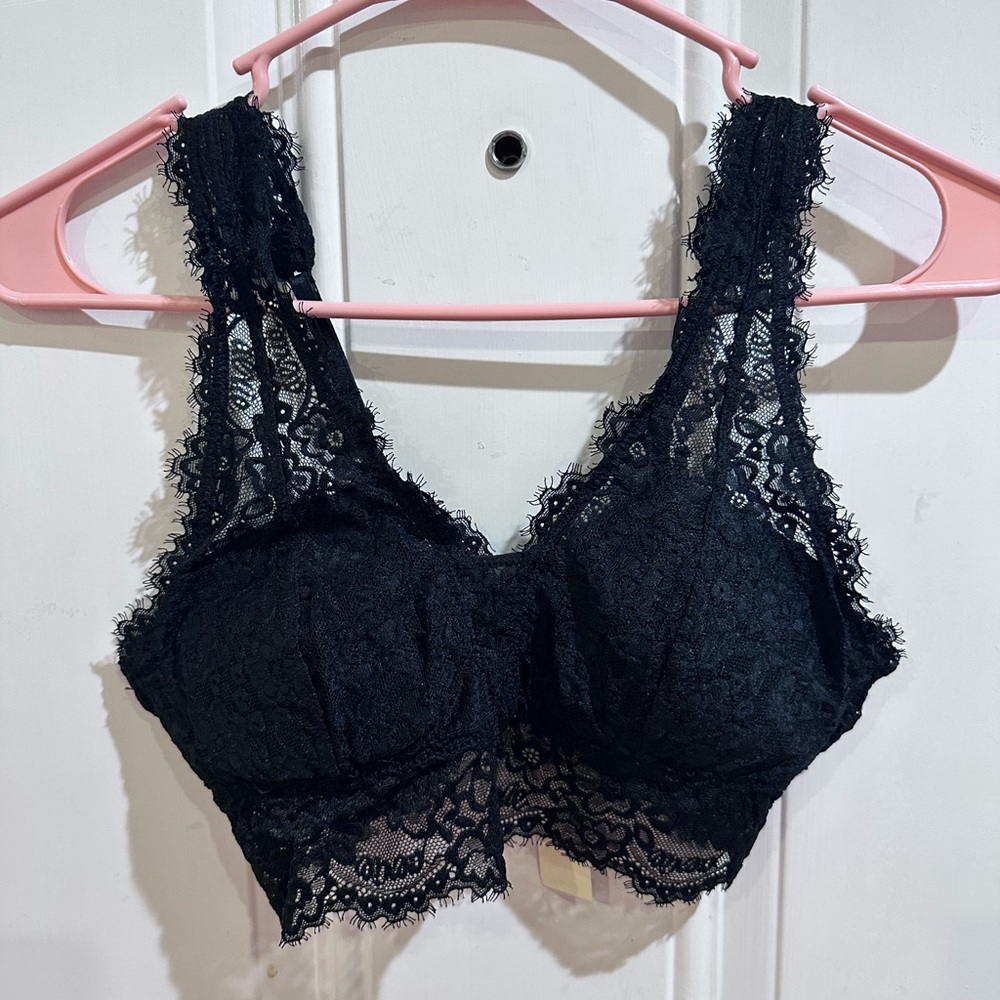 Aerie Black Lace Bralette